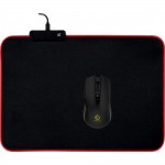 Геймърска подложка за мишка Rebeltec mouse pad LED SLIDER M, 360 x 260 x 3мм светеща