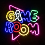 LED декоративен неон PLEXI LED GAME ROOM multicolor NNE20 Neolia