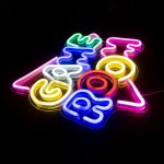 LED декоративен неон PLEXI LED GAME ROOM multicolor NNE20 Neolia
