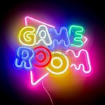 LED декоративен неон PLEXI LED GAME ROOM multicolor NNE20 Neolia