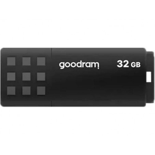 Флаш памет GOODRAM 32GB USB 3.0 UME3, Черен - UME3-0320K0R11 Флаш памет GOODRAM 32GB USB 3.0 UME3, Черен - UME3-0320K0R11