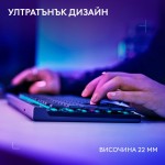 Клавиатура, Logitech G515 LIGHTSPEED TKL Wireless Gaming Keyboard - BLACK - US INT'L - EMEA28i-935