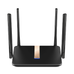 Безжичен рутер Cudy LT500D, 4G LTE AC1200, 2.4/5 GHz, 300 - 867 Mbps, 10/100, работи и със SIM карта!