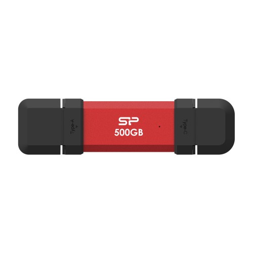 Външен SSD Silicon Power DS72 Red - 500GB, SP500GBUC3S72VPR Външен SSD Silicon Power DS72 Red - 500GB, SP500GBUC3S72VPR