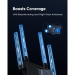 Безжичен рутер Cudy WR3600 / BE3600 Gigabit Wi-Fi 7, 2882 Mbps + 688 Mbps, 5× Gigabit Ethernet Ports, VPN Server and Client, 10/100/1000 Безжичен рутер Cudy WR3600 / BE3600 Gigabit Wi-Fi 7, 2882 Mbps + 688 Mbps, 5× Gigabit Ethernet Ports, VPN Server and Client, 10/100/1000