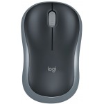 Мишка, Logitech Wireless Mouse M185 - SWIFT GREY - 2.4GHZ - N/A - EWR2 - 910-002235