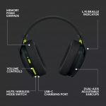 Безжични гейминг слушалки Logitech G435 Lightspeed 981-001050 - Черни Безжични гейминг слушалки Logitech G435 Lightspeed 981-001050 - Черни