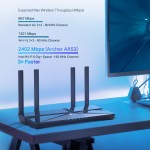 2-лентов Gigabit Wi-Fi 6 рутер TP-Link Archer AX53 AX3000 2-лентов Gigabit Wi-Fi 6 рутер TP-Link Archer AX53 AX3000