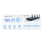 Рутер TP-Link Archer AX17 AX1500 Wi-Fi 6, 2-лентов Gigabit wi-fi 6 Рутер TP-Link Archer AX17 AX1500 Wi-Fi 6, 2-лентов Gigabit wi-fi 6