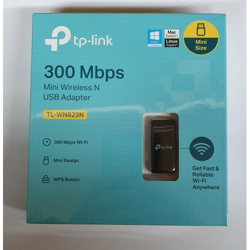 Безжичен USB адаптер TP-Link TL-WN823N Ver: 4.0 Безжичен USB адаптер TP-Link TL-WN823N Ver: 4.0