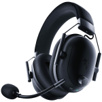 Гейминг слушалки BlackShark V2 Pro (2023) - Black, Wireless Gaming Headset, Razer TriForce Titanium Driver 50 mm, Oval Ear Cushions, Detachable Super Wideband microphone, THX Spatial Audio, Type A Wireless (2.4 GHz), Bluetooth 5.2