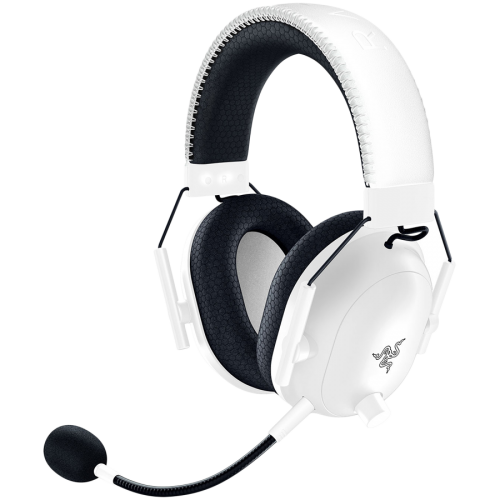 Гейминг слушалки RAZER BlackShark V2 Pro (2023) - White, Razer TriForce Titanium Driver 50 mm, Oval Ear Cushions, Detachable Super Wideband microphone Гейминг слушалки RAZER BlackShark V2 Pro (2023) - White, Razer TriForce Titanium Driver 50 mm, Oval Ear Cushions, Detachable Super Wideband microphone