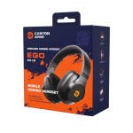 Слушалки CANYON headset EGO GH-15 2in1 BT White Слушалки CANYON headset EGO GH-15 2in1 BT White