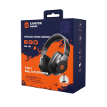 Слушалки CANYON headset EGO GH-16 3in1 2.4Ghz+BT Black Слушалки CANYON headset EGO GH-16 3in1 2.4Ghz+BT Black