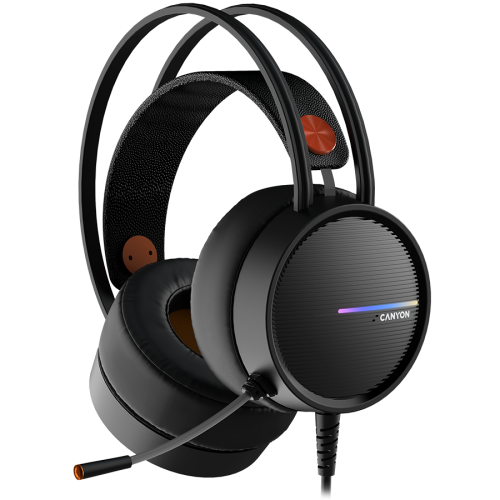 CANYON headset Interceptor GH-8A Black Orange CANYON headset Interceptor GH-8A Black Orange