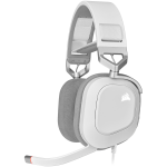 Гейминг слушалки CORSAIR HS80 RGB USB Headset, White - EU