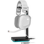 Гейминг слушалки CORSAIR HS80 RGB USB Headset, White - EU Гейминг слушалки CORSAIR HS80 RGB USB Headset, White - EU