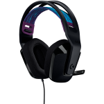 Слушалки, Logitech G335 Gaming Headset, PRO-G 40 mm Drivers, DTS Headphone:X 2.0 Surround, Blue Voice Microphone, 240 g, Black Слушалки, Logitech G335 Gaming Headset, PRO-G 40 mm Drivers, DTS Headphone:X 2.0 Surround, Blue Voice Microphone, 240 g, Black