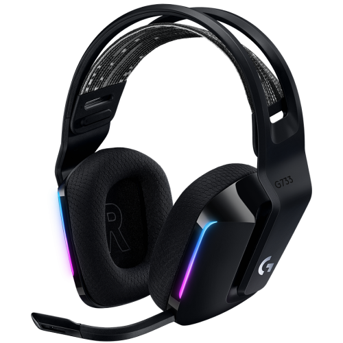 Гейминг Слушалки LOGITECH G733 LIGHTSPEED Wireless RGB Gaming Headset - BLACK Гейминг Слушалки LOGITECH G733 LIGHTSPEED Wireless RGB Gaming Headset - BLACK