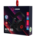 Геймърски слушалки LORGAR Kaya 460, USB Gaming headset with microphone, CM108B, RGB, USB-A connection cable 2m, LRG-GHS460 Геймърски слушалки LORGAR Kaya 460, USB Gaming headset with microphone, CM108B, RGB, USB-A connection cable 2m, LRG-GHS460