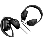 Гейминг слушалки LORGAR Noah 101, headset with microphone, 3.5mm jack connection, cable length 2m, foldable design, 0.245kg, Черни Гейминг слушалки LORGAR Noah 101, headset with microphone, 3.5mm jack connection, cable length 2m, foldable design, 0.245kg, Черни
