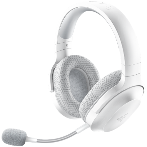 Razer Barracuda X Mercury White Wireless Multi-platform Gaming and Mobile Headset, Razer TriForce 40mm Drivers, Detachable HyperClear Cardioid Mic, Ultra-soft FlowKnit mem foam, 7.1 audio, 50hrs, Dual Wireless, Type-C, Compt PC, PlSt, MD, Ad, iOs Razer Barracuda X Mercury White Wireless Multi-platform Gaming and Mobile Headset, Razer TriForce 40mm Drivers, Detachable HyperClear Cardioid Mic, Ultra-soft FlowKnit mem foam, 7.1 audio, 50hrs, Dual Wireless, Type-C, Compt PC, PlSt, MD, Ad, iOs