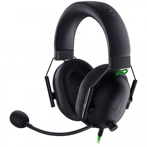 Гейминг слушалки Razer BlackShark V2 X, Breathable memory foam, Analog 3.5 mm Connection, 100 Hz – 10 kHz Microphone Frequency, 1.3 m Cable