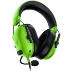Razer BlackShark V2 X - Green, 12 Hz – 28 KHz Frequency Response, 32 Ω (1 kHz) Impedance, Razer TriForce Driver, Breathable memory foam, Advanced passive noise cancellation, Analog 3.5 mm Connection, 100 Hz – 10 kHz Microphone Frequency, 1.3 m Razer BlackShark V2 X - Green, 12 Hz – 28 KHz Frequency Response, 32 Ω (1 kHz) Impedance, Razer TriForce Driver, Breathable memory foam, Advanced passive noise cancellation, Analog 3.5 mm Connection, 100 Hz – 10 kHz Microphone Frequency, 1.3 m