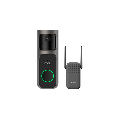 Видео звънец Imou 3MP Wi-Fi Doorbell 2S Kit, 2K QHD, 5000mAh rechargable battery, 125 wide-angle view, night vision 5m, Mic and Speaker, Weatherproof Видео звънец Imou 3MP Wi-Fi Doorbell 2S Kit, 2K QHD, 5000mAh rechargable battery, 125 wide-angle view, night vision 5m, Mic and Speaker, Weatherproof