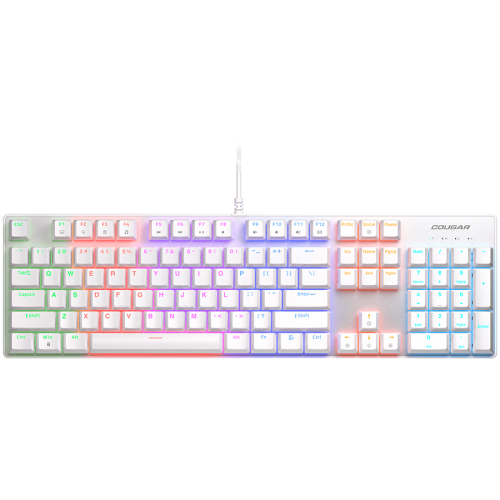 Механична клавиатура COUGAR ULTIMUS EX Gaming Keyboard White, CGR-WM1MW-ULE