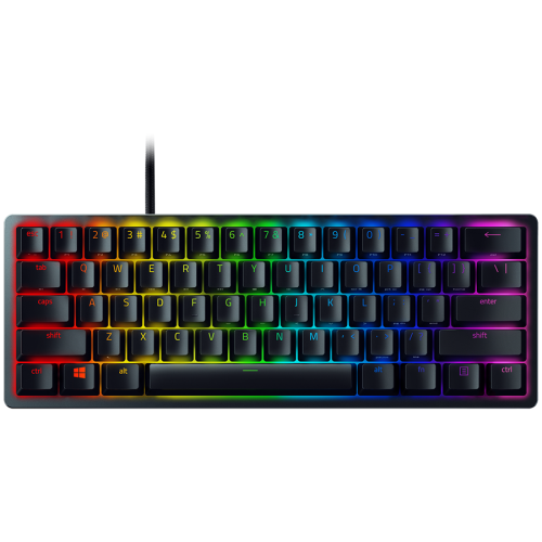 Huntsman V3 Pro Mini - US Layout, Gaming Keyboard, Analog Optical Switch Gen-2, 60% size, Razer Chroma™ RGB, Detachable Type C Cable, Doubleshot PBT Keycaps, 5052 Brushed Aluminum Alloy Top Case, Rapid Trigger Mode, Analog Input Huntsman V3 Pro Mini - US Layout, Gaming Keyboard, Analog Optical Switch Gen-2, 60% size, Razer Chroma™ RGB, Detachable Type C Cable, Doubleshot PBT Keycaps, 5052 Brushed Aluminum Alloy Top Case, Rapid Trigger Mode, Analog Input