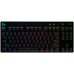 Клавиатура, Logitech G PRO X TKL LIGHTSPEED Gaming Keyboard - BLACK - US INT'L - 2.4GHZ/BT - N/A - EMEA28-935 - TACTILE