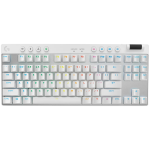 Клавиатура, Logitech G PRO X TKL LIGHTSPEED Gaming Keyboard - WHITE - US INT'L - 2.4GHZ/BT - N/A - EMEA28-935 - TACTILE