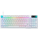 LOGITECH G316 X 98 Wired Gaming Keyboard - WHITE - US INT'L - USB - EMEA28i - 935 - TACTILE