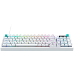 LOGITECH G316 X 98 Wired Gaming Keyboard - WHITE - US INT'L - USB - EMEA28i - 935 - TACTILE LOGITECH G316 X 98 Wired Gaming Keyboard - WHITE - US INT'L - USB - EMEA28i - 935 - TACTILE