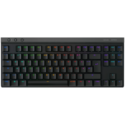 Клавиатура, Logitech G515 LIGHTSPEED TKL Wireless Gaming Keyboard - BLACK - US INT'L - EMEA28i-935
