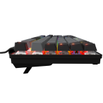 LORGAR Azar 514, Wired mechanical gaming keyboard, RGB backlight, 1680000 colour variations, 18 modes, keys number: 104, 50M clicks, linear dream switches, spring cable up to 3.4m, ABS plastic+metal, magnetic cover, 450*136*39mm, 1.17kg, black, EN layout LORGAR Azar 514, Wired mechanical gaming keyboard, RGB backlight, 1680000 colour variations, 18 modes, keys number: 104, 50M clicks, linear dream switches, spring cable up to 3.4m, ABS plastic+metal, magnetic cover, 450*136*39mm, 1.17kg, black, EN layout