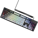 Гейминг клавиатура LORGAR Azar 514, Wired mechanical gaming keyboard, RGB backlight, 1680000 colour variations