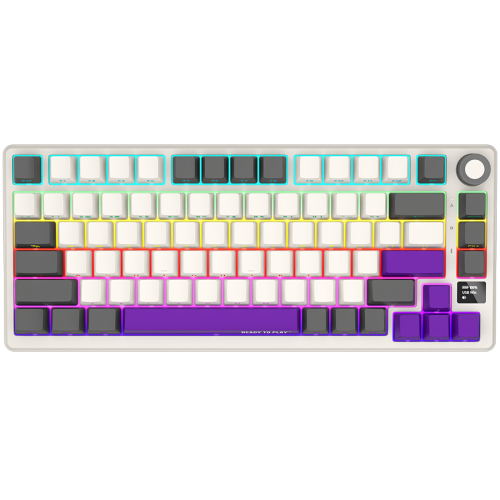 LORGAR KBP7075W, Wireless 75% Mechanical Gaming Keyboard Pro, Beige, EN layout LORGAR KBP7075W, Wireless 75% Mechanical Gaming Keyboard Pro, Beige, EN layout