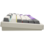 LORGAR KBP7075W, Wireless 75% Mechanical Gaming Keyboard Pro, Beige, EN layout LORGAR KBP7075W, Wireless 75% Mechanical Gaming Keyboard Pro, Beige, EN layout