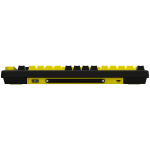 Гейминг клавиатура LORGAR KBP7075W, Wireless 75% Mechanical Gaming Keyboard Pro, Black/yellow, EN layout