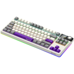 Механична клавиатура LORGAR KBP70TKLW, Wireless TKL Mechanical Gaming Keyboard Pro, Beige, EN layout Механична клавиатура LORGAR KBP70TKLW, Wireless TKL Mechanical Gaming Keyboard Pro, Beige, EN layout