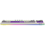 Механична клавиатура LORGAR KBP70TKLW, Wireless TKL Mechanical Gaming Keyboard Pro, Beige, EN layout Механична клавиатура LORGAR KBP70TKLW, Wireless TKL Mechanical Gaming Keyboard Pro, Beige, EN layout