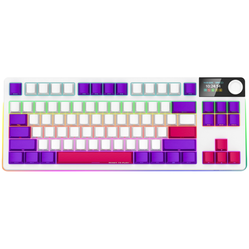 LORGAR KBP70TKLW, Wireless TKL Mechanical Gaming Keyboard Pro, White, EN layout LORGAR KBP70TKLW, Wireless TKL Mechanical Gaming Keyboard Pro, White, EN layout