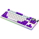 LORGAR KBP70TKLW, Wireless TKL Mechanical Gaming Keyboard Pro, White, EN layout LORGAR KBP70TKLW, Wireless TKL Mechanical Gaming Keyboard Pro, White, EN layout