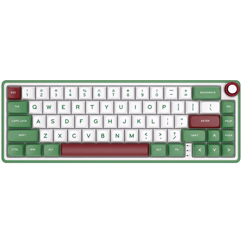 ROYAL KLUDGE R65 Green sand Gaming Keyboard Chartreuse switch ROYAL KLUDGE R65 Green sand Gaming Keyboard Chartreuse switch