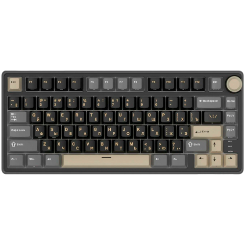 Клавиатура ROYAL KLUDGE R75 Phantom Gaming Keyboard K silver switch, RK-R75-PHNTM-KSLVSW-US