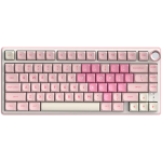 ROYAL KLUDGE R75 Pink Melody Gaming Keyboard Cream switch ROYAL KLUDGE R75 Pink Melody Gaming Keyboard Cream switch
