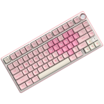 ROYAL KLUDGE R75 Pink Melody Gaming Keyboard Cream switch ROYAL KLUDGE R75 Pink Melody Gaming Keyboard Cream switch