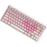 ROYAL KLUDGE R75 Pink Melody Gaming Keyboard Cream switch ROYAL KLUDGE R75 Pink Melody Gaming Keyboard Cream switch